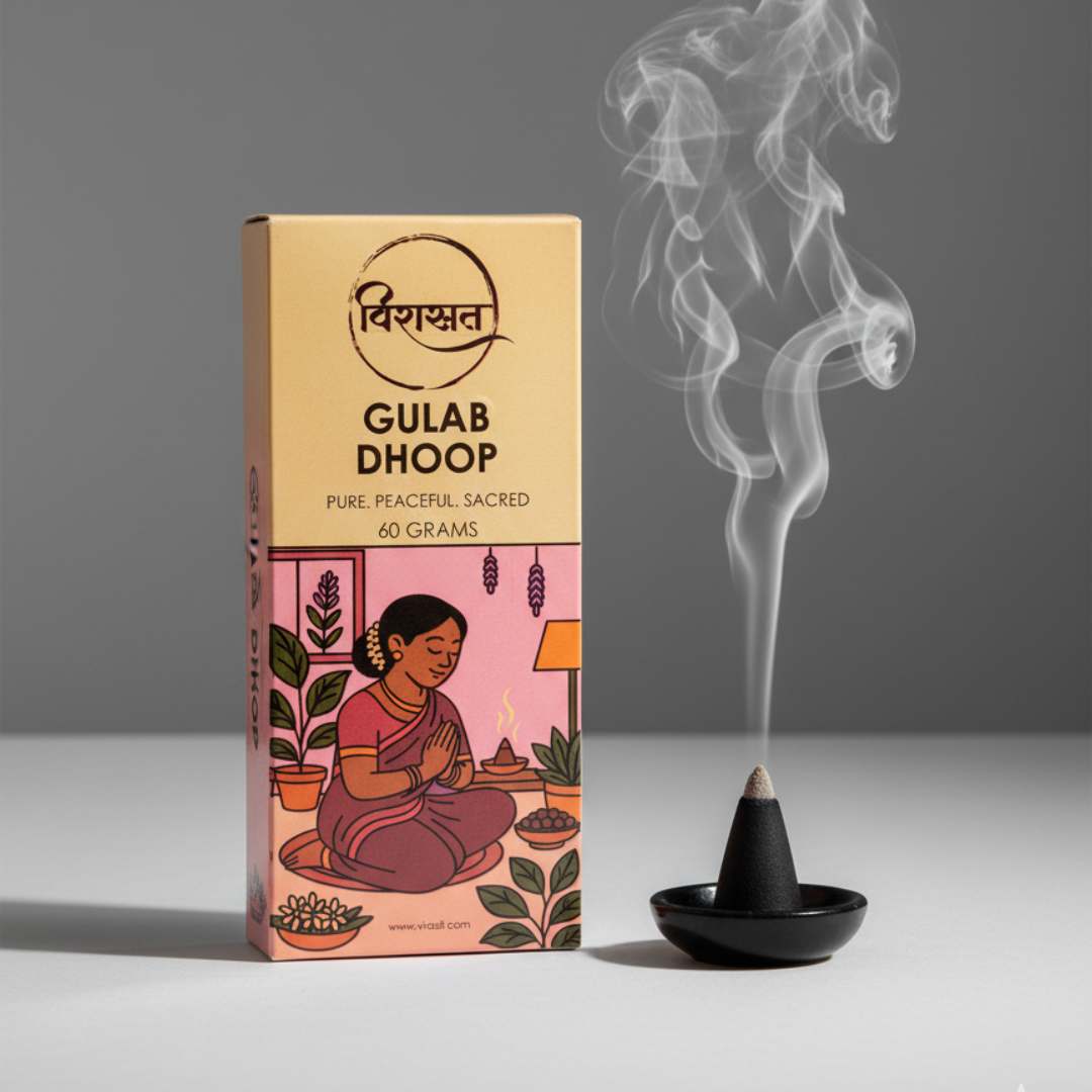 Virasit Premium Dhoop | Gulab Flavour