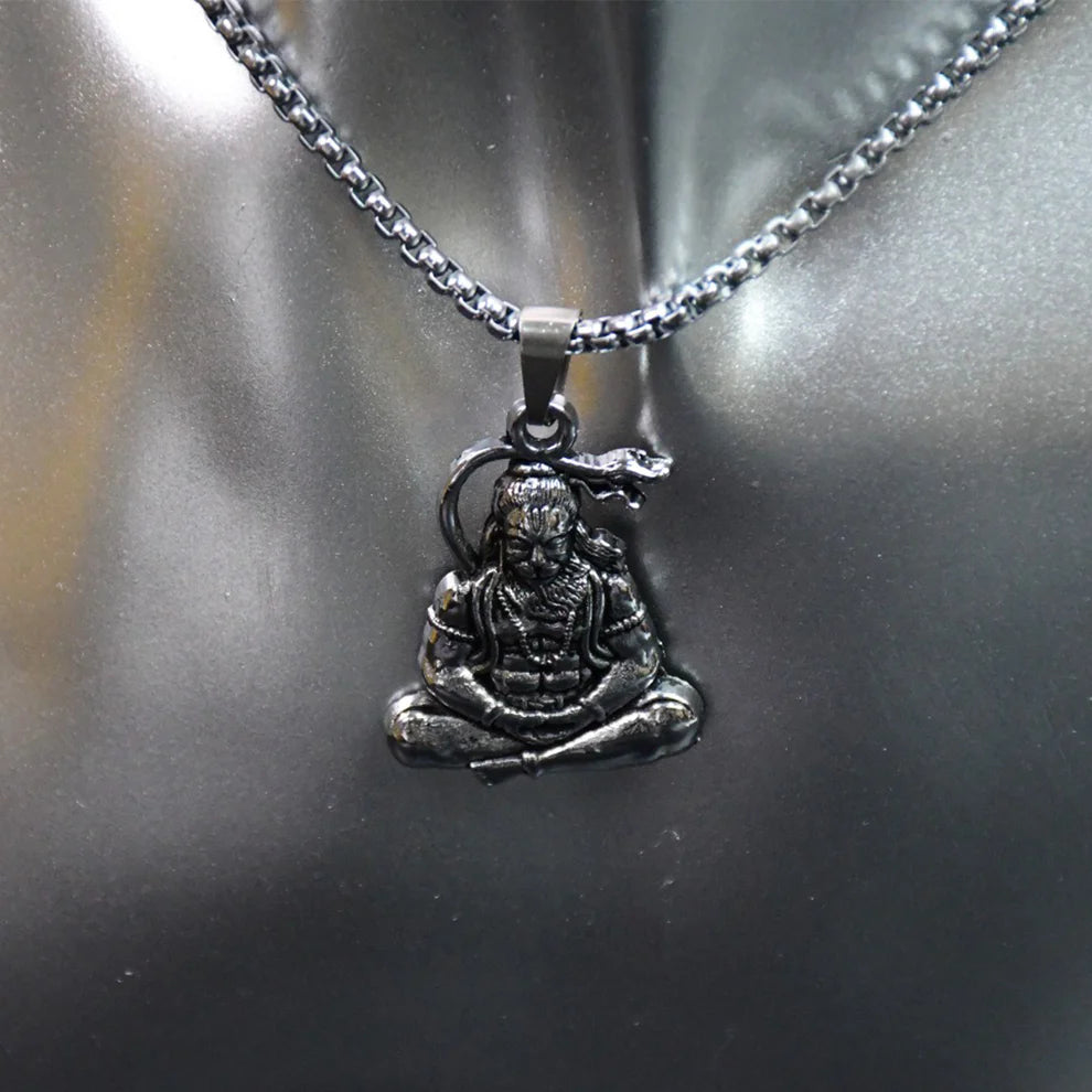 Hanuman Ji Pendant with Chain