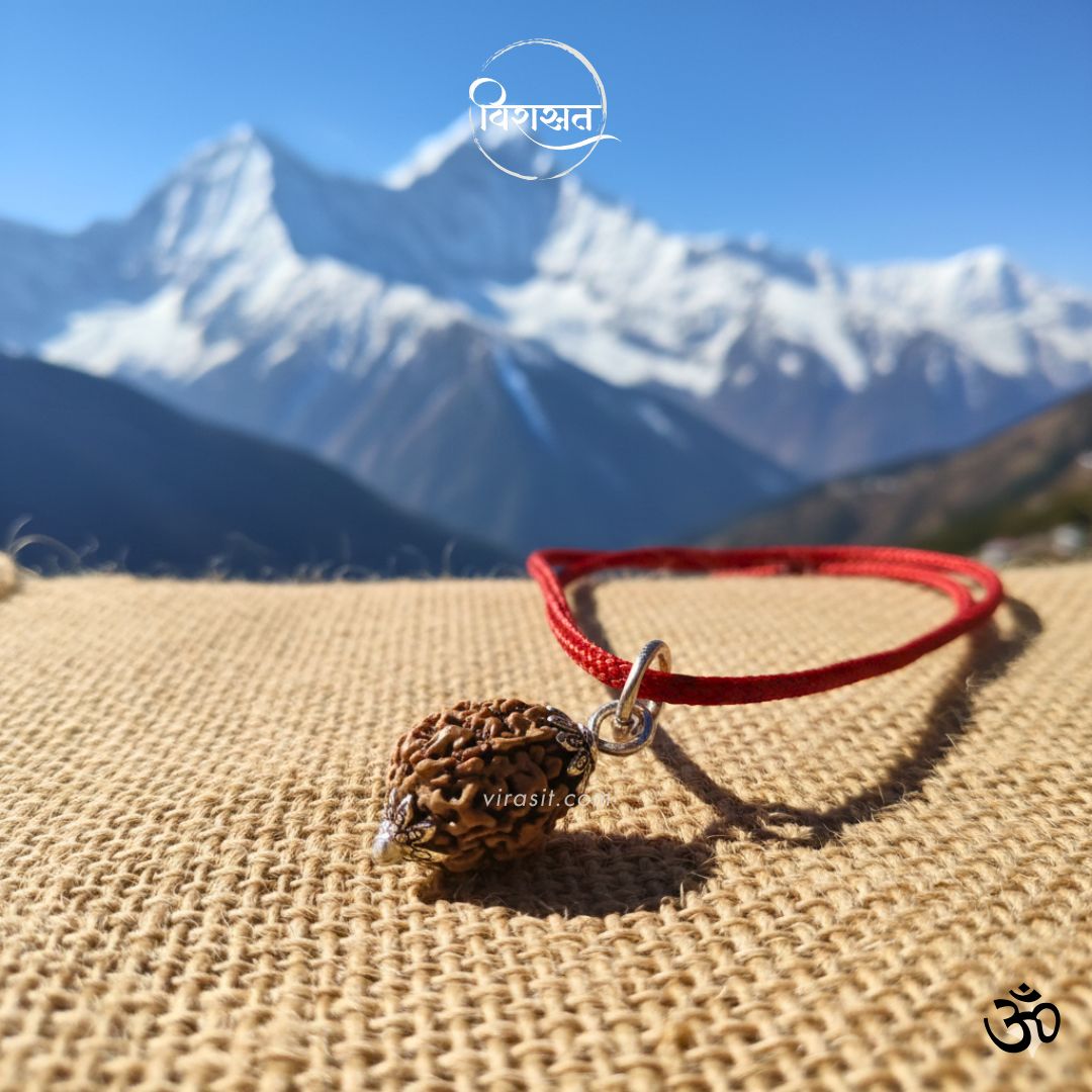 Nepali 3 Mukhi Rudraksha – 100% Natural & Certified