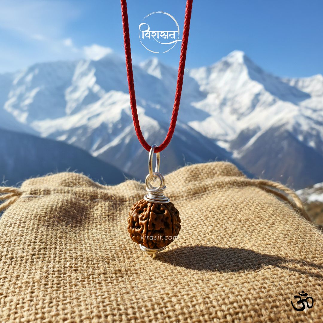 Nepali 4 Mukhi Rudraksha – 100% Natural & Certified