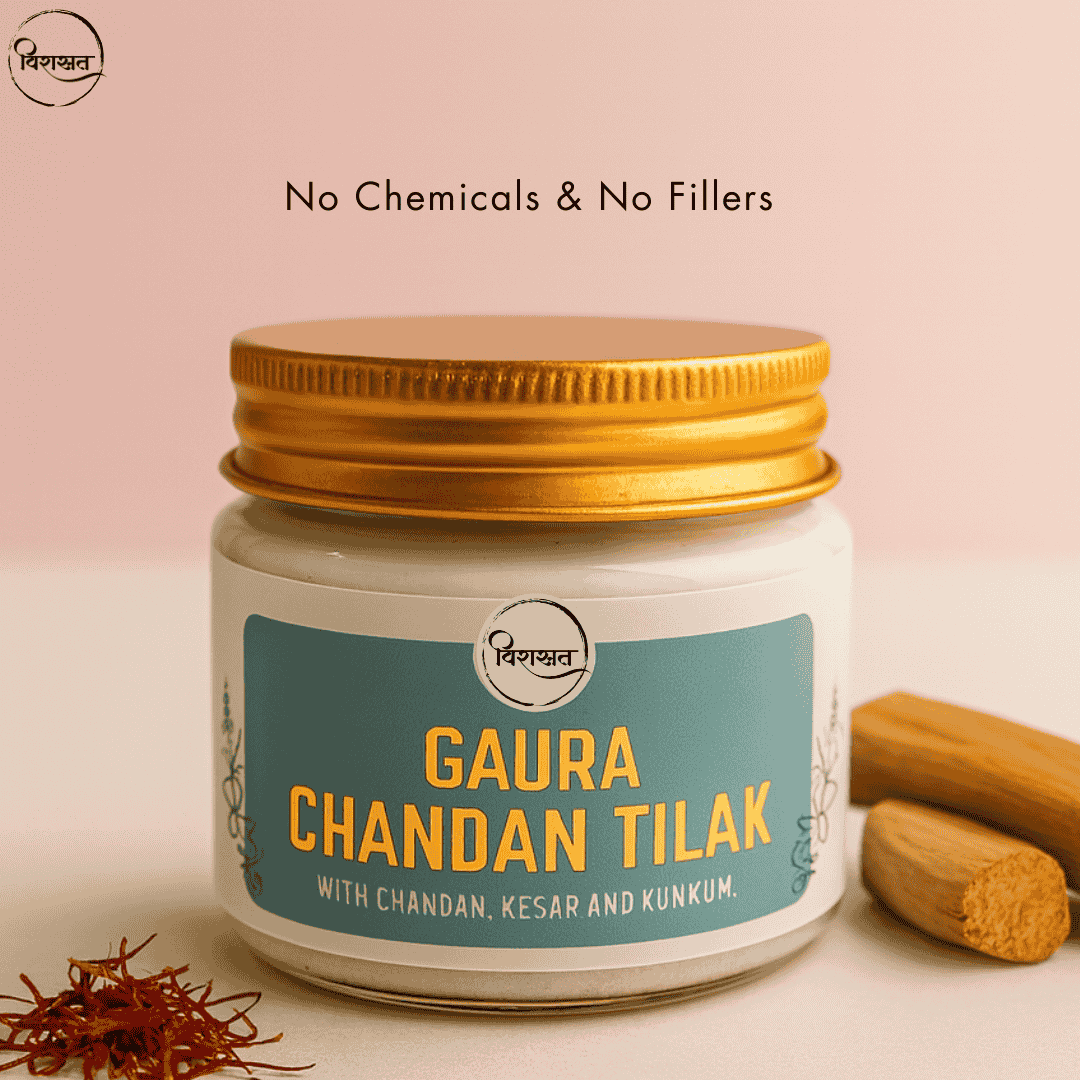 Virasit Guara Chandan Tilak (White)