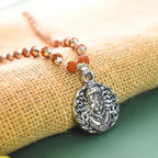 Rudraksha & Hanumanji Pendant Chain