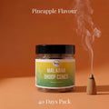Virasit Malabar Dhoop Cones | Pineapple Flavour | 1 Month Pack