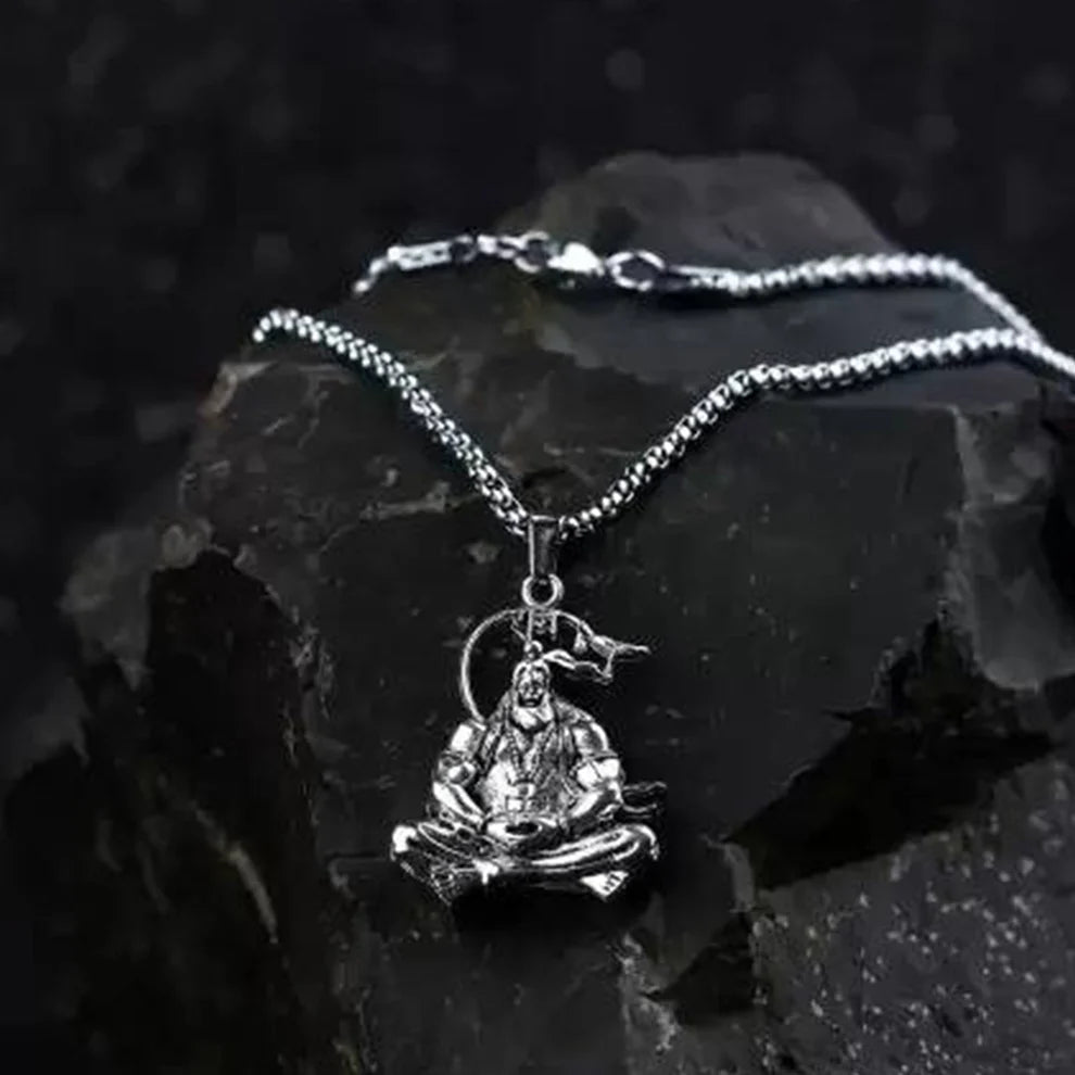 Hanuman Ji Pendant with Chain