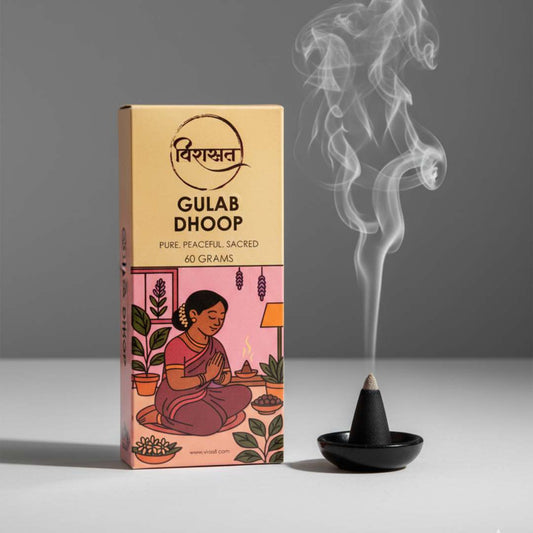 Virasit Premium Dhoop | Gulab Flavour