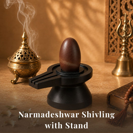 Narmadeshwar Shivling with Stand