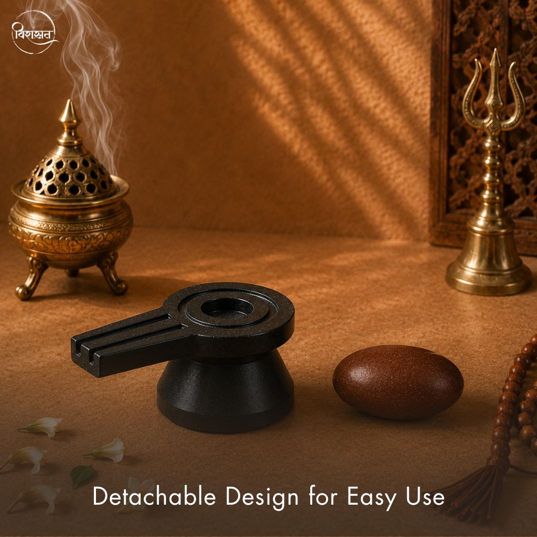 Narmadeshwar Shivling with Stand