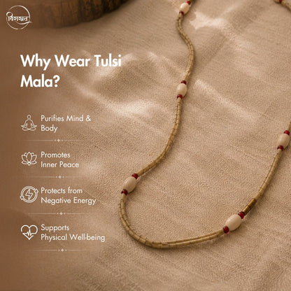Tulsi Mala Three Layered