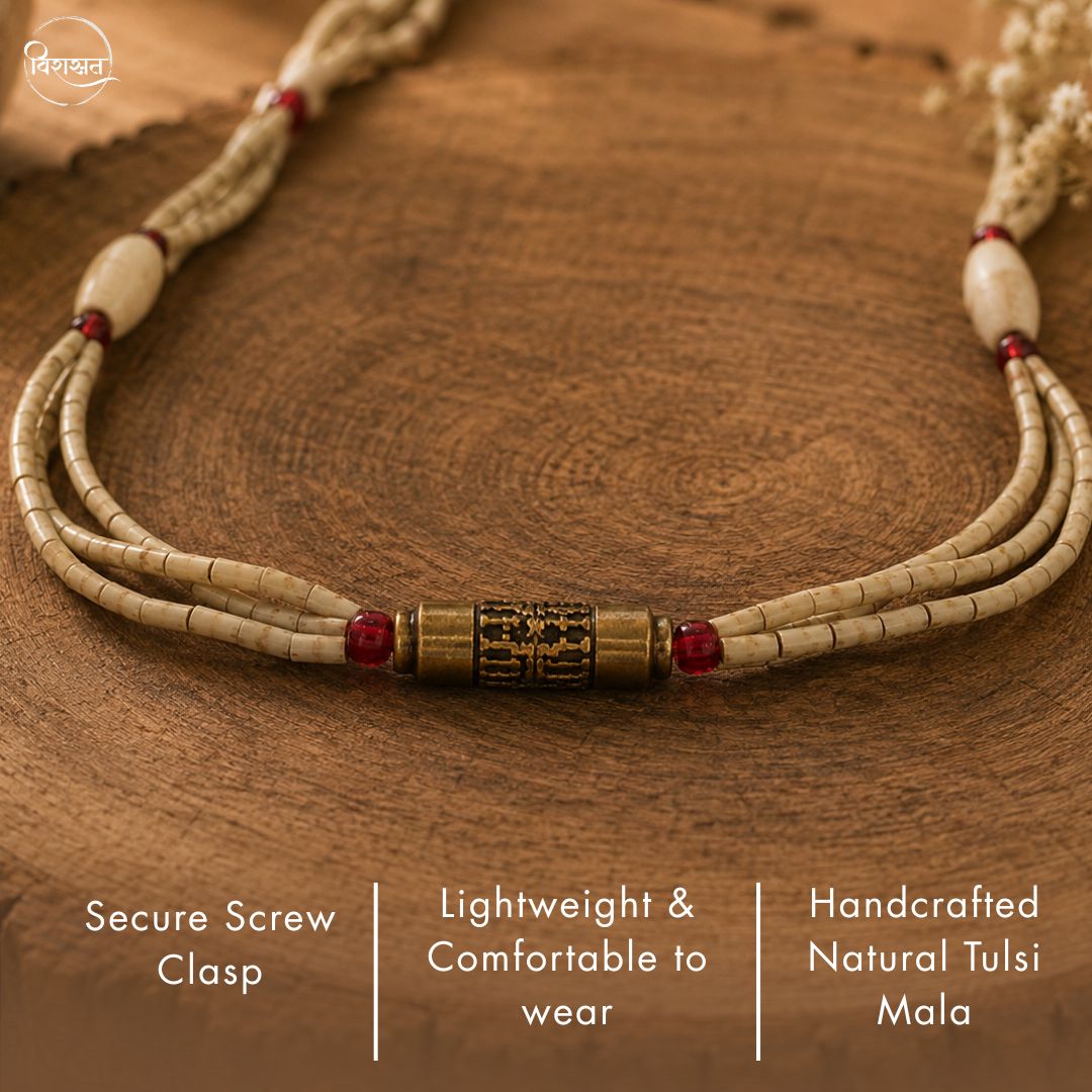 Tulsi Mala Three Layered