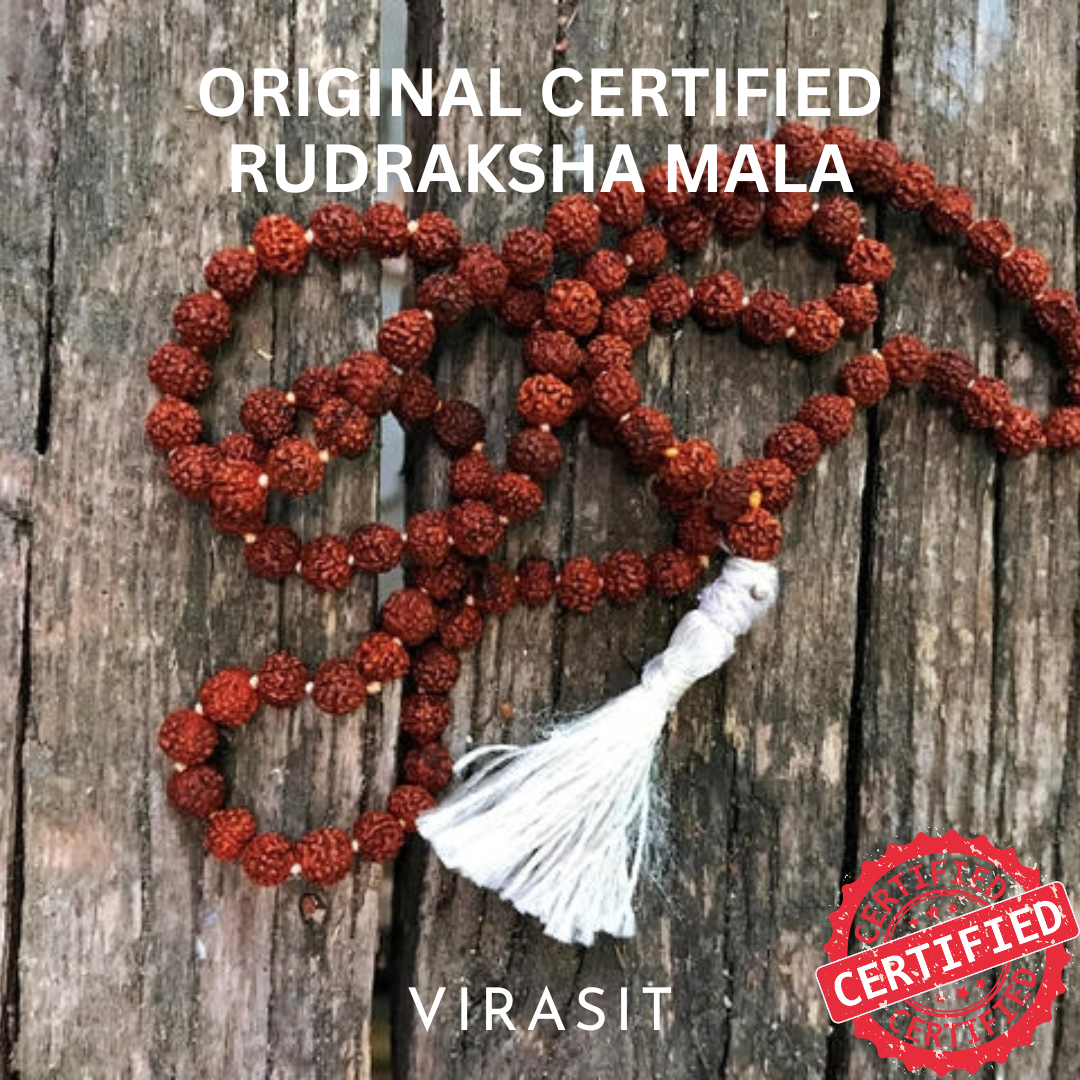 5 Mukhi Rudraksha Mala