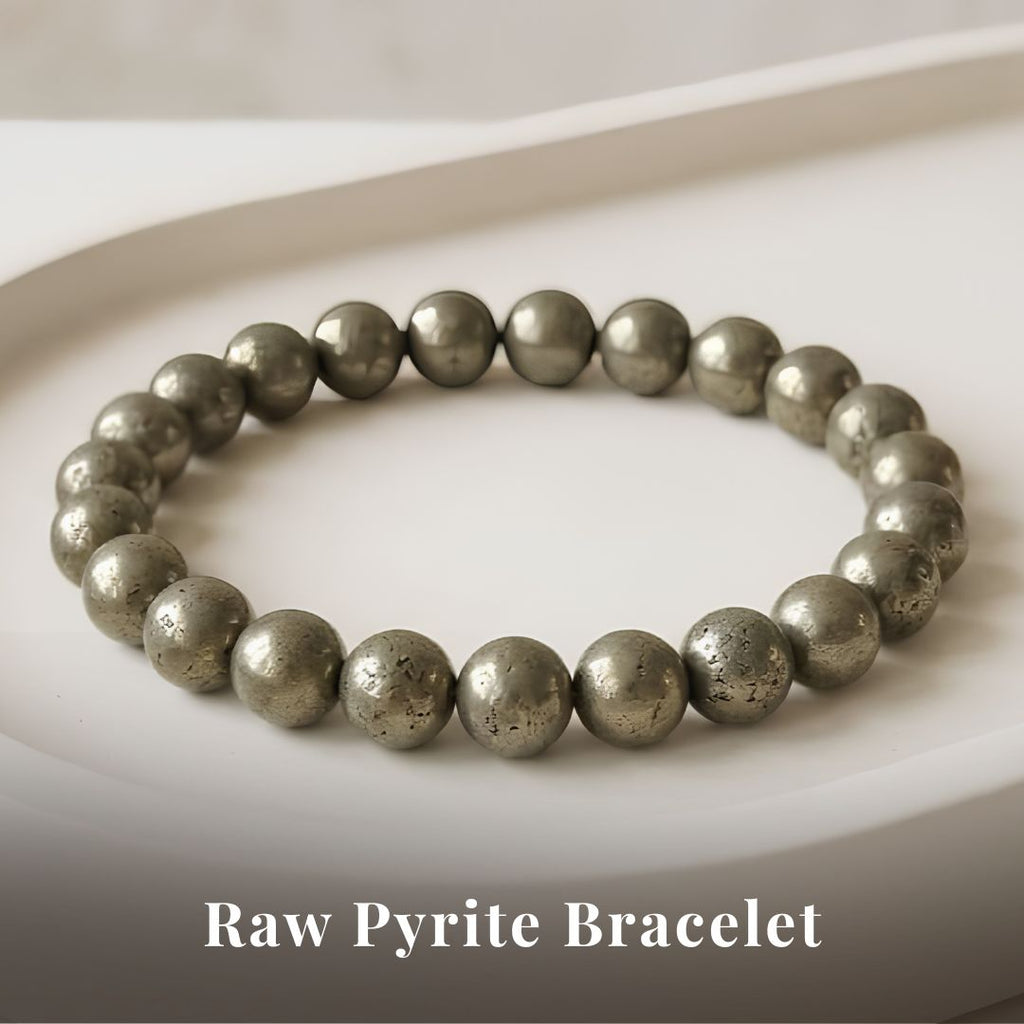 Raw Pyrite Bracelet