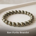Raw Pyrite Bracelet