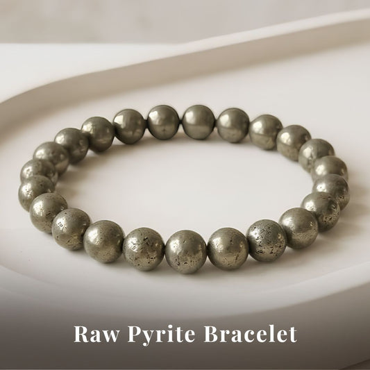 Raw Pyrite Bracelet