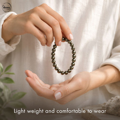 Raw Pyrite Bracelet