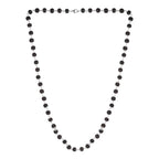 Karungali Mala With Silver Cap