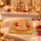 Radhe Krishna Charan Paduka Puja Box