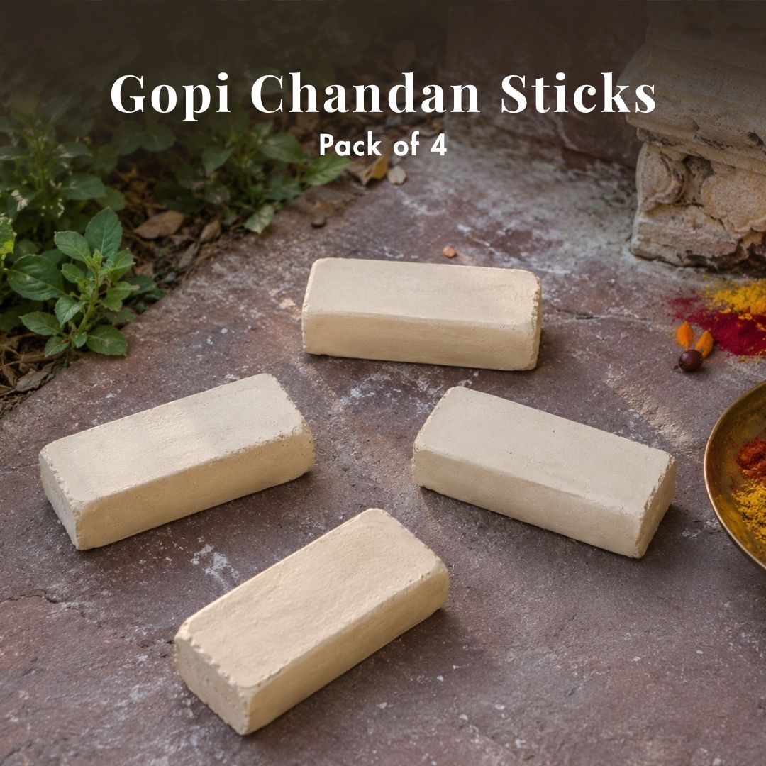 Gopi Chandan Sticks (Pack of 4)