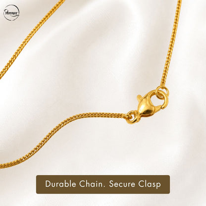 Hanuman Ji Protection Pendant with Chain.