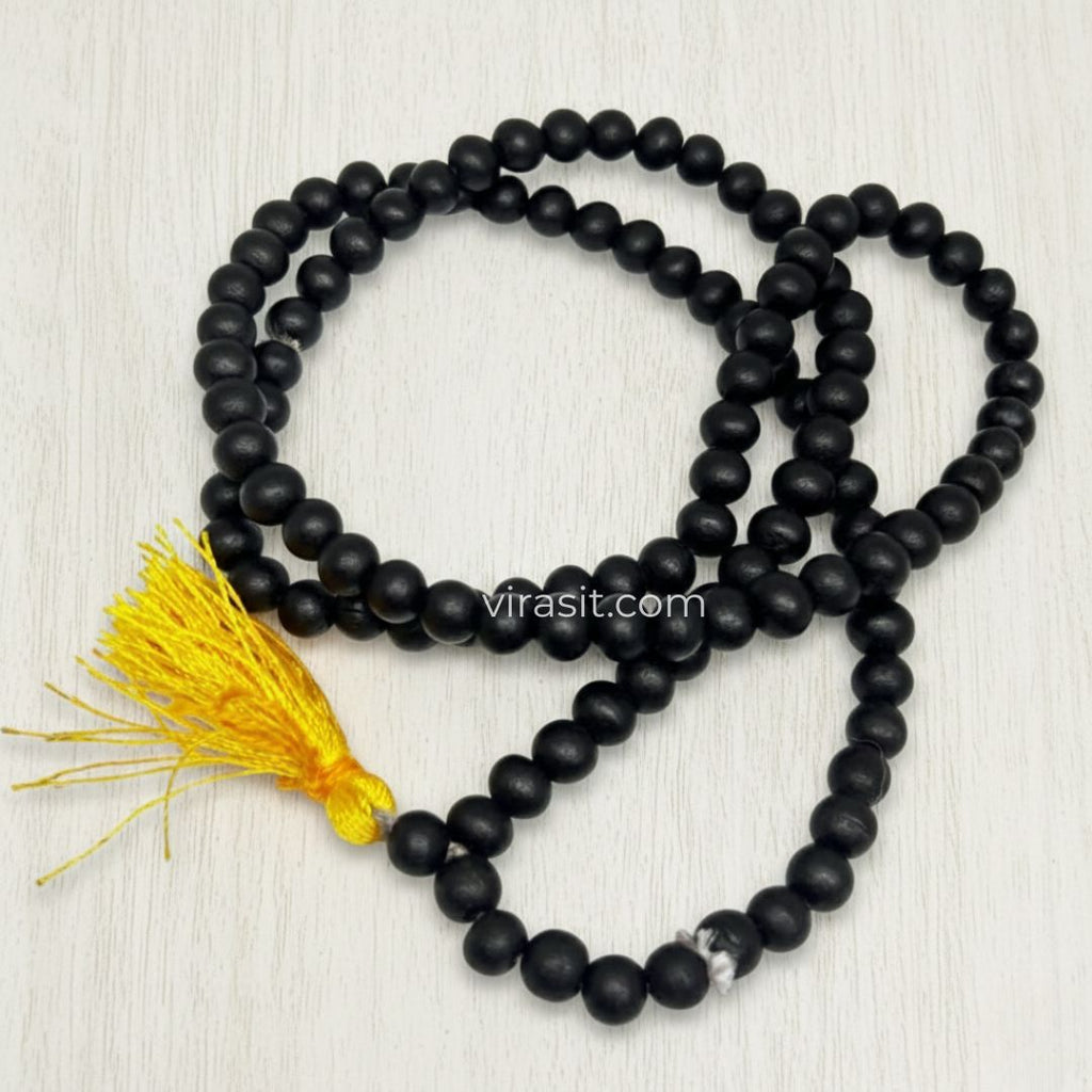 Natural Unpolished Karungali Mala