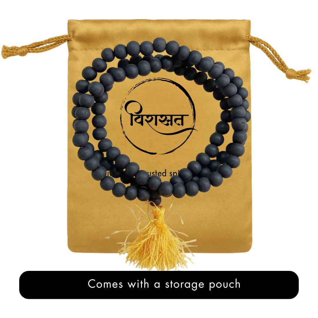 Natural Unpolished Karungali Mala