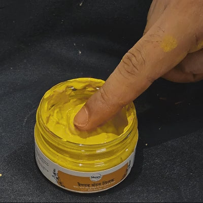 Vaishnav Chandan Tilak - Yellow Chandan Paste (150g)