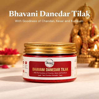 Bhavani Danedar Tilak - Red Danedar Tilak (50g)