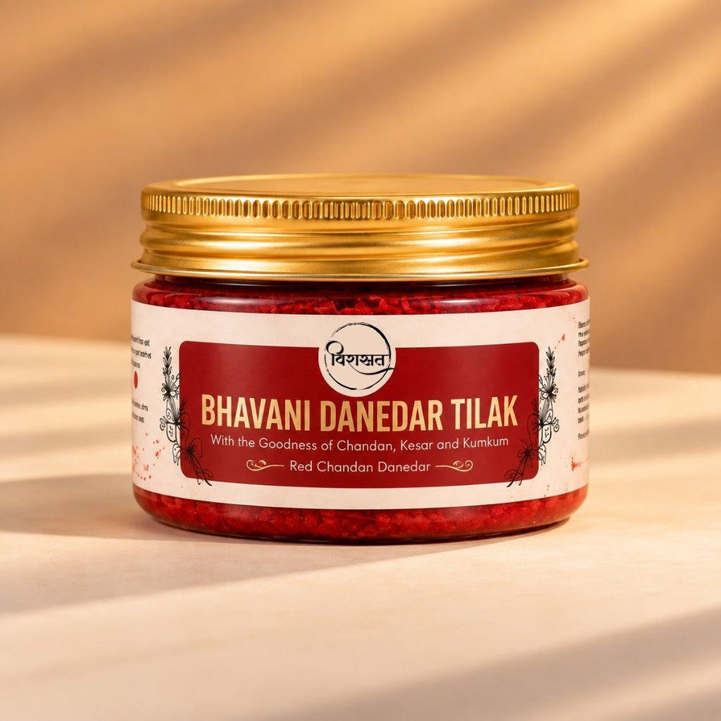 Bhavani Danedar Tilak - Red Danedar Tilak (50g)