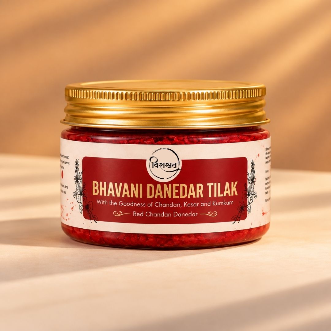 Bhavani Danedar Tilak - Red Danedar Tilak (50g)