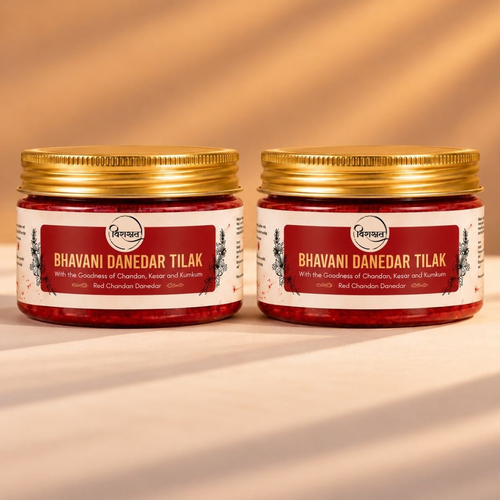Bhavani Danedar Tilak - Red Danedar Tilak (50g)