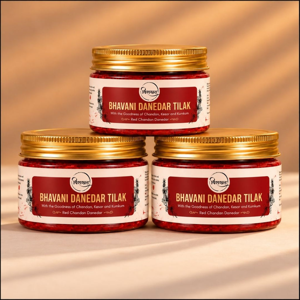 Bhavani Danedar Tilak - Red Danedar Tilak (50g)