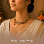 Tulsi Mala Combo Set ( Natural & Rough)