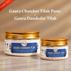 Gaura Chandan Tilak Paste with Gaura Dandedar Tilak - Combo