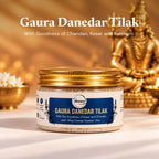 Gaura Chandan Tilak Paste with Gaura Dandedar Tilak - Combo