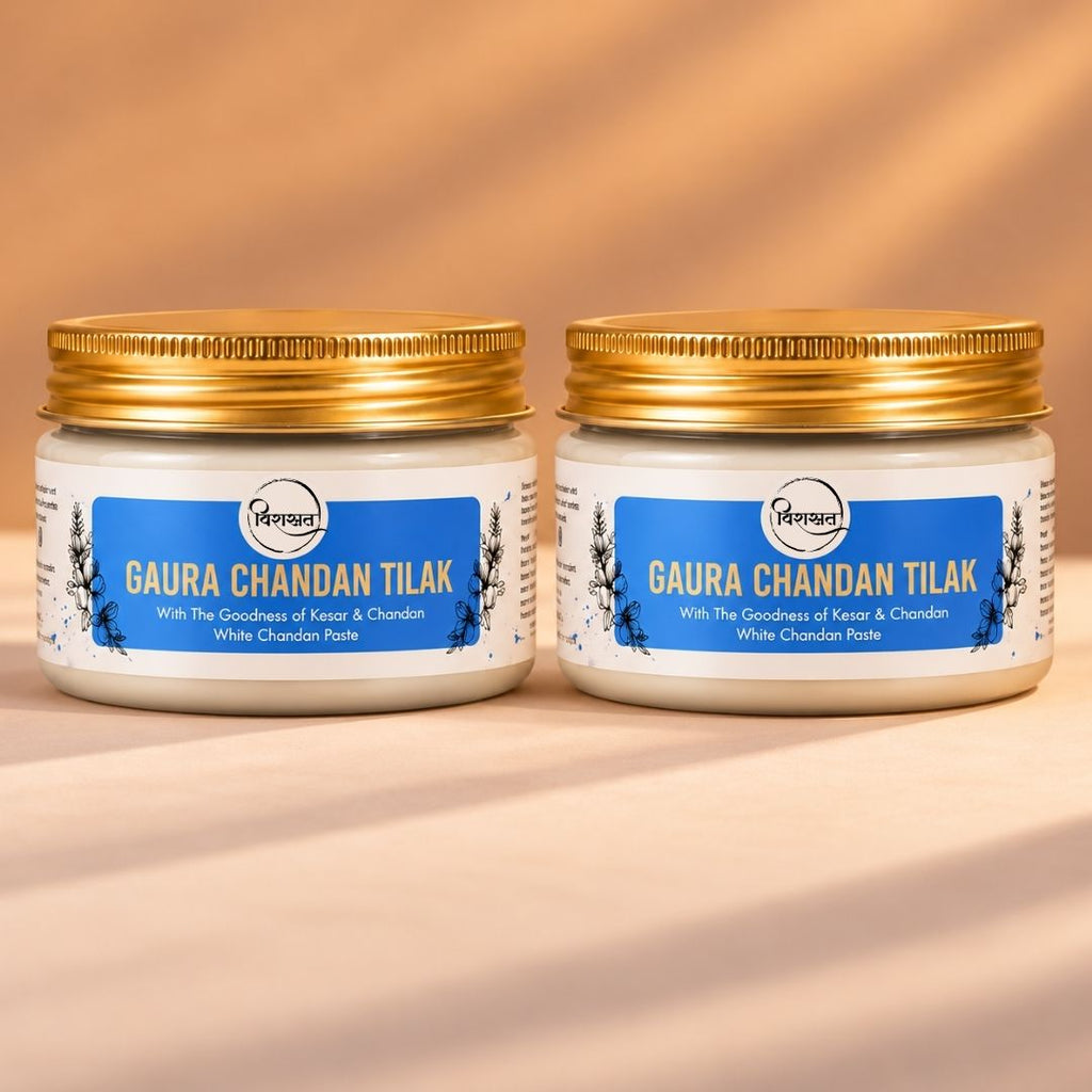 Gaura Chandan Tilak - White Chandan Paste (150g)