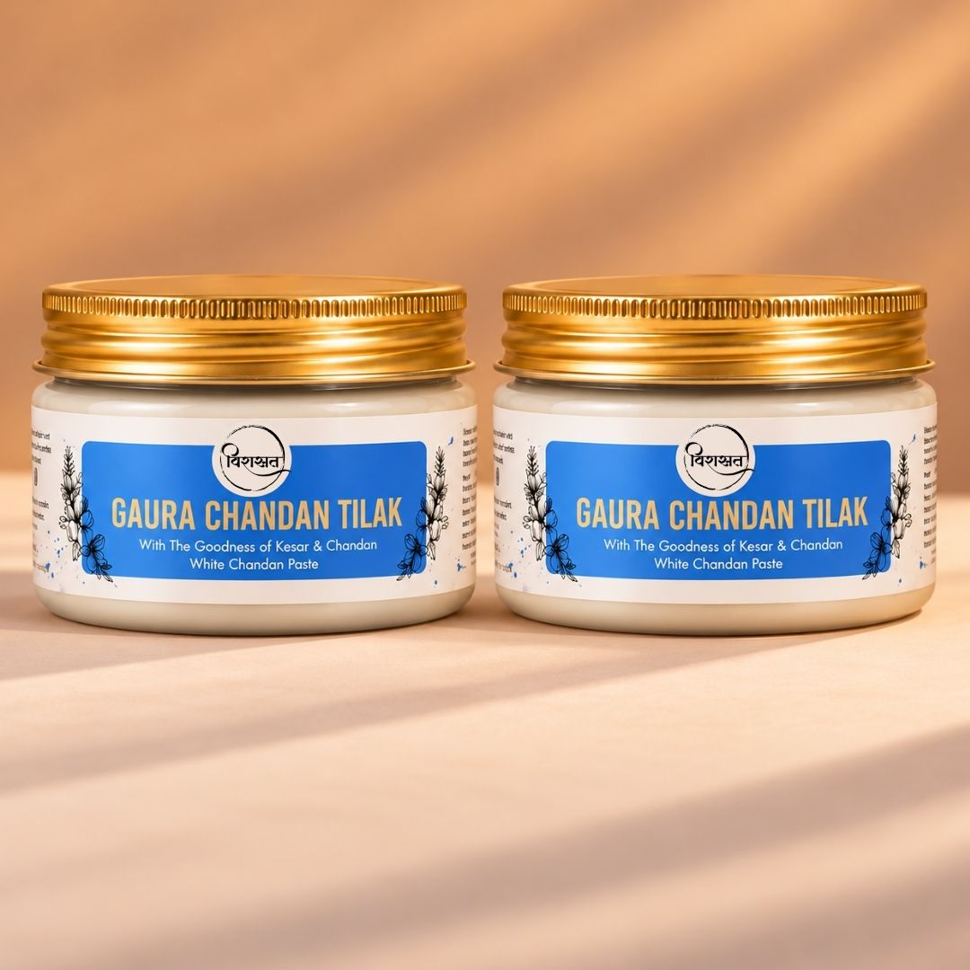 Gaura Chandan Tilak - White Chandan Paste (150g)