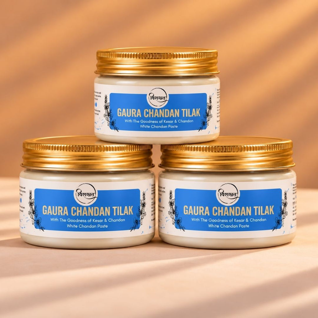 Gaura Chandan Tilak - White Chandan Paste (150g)