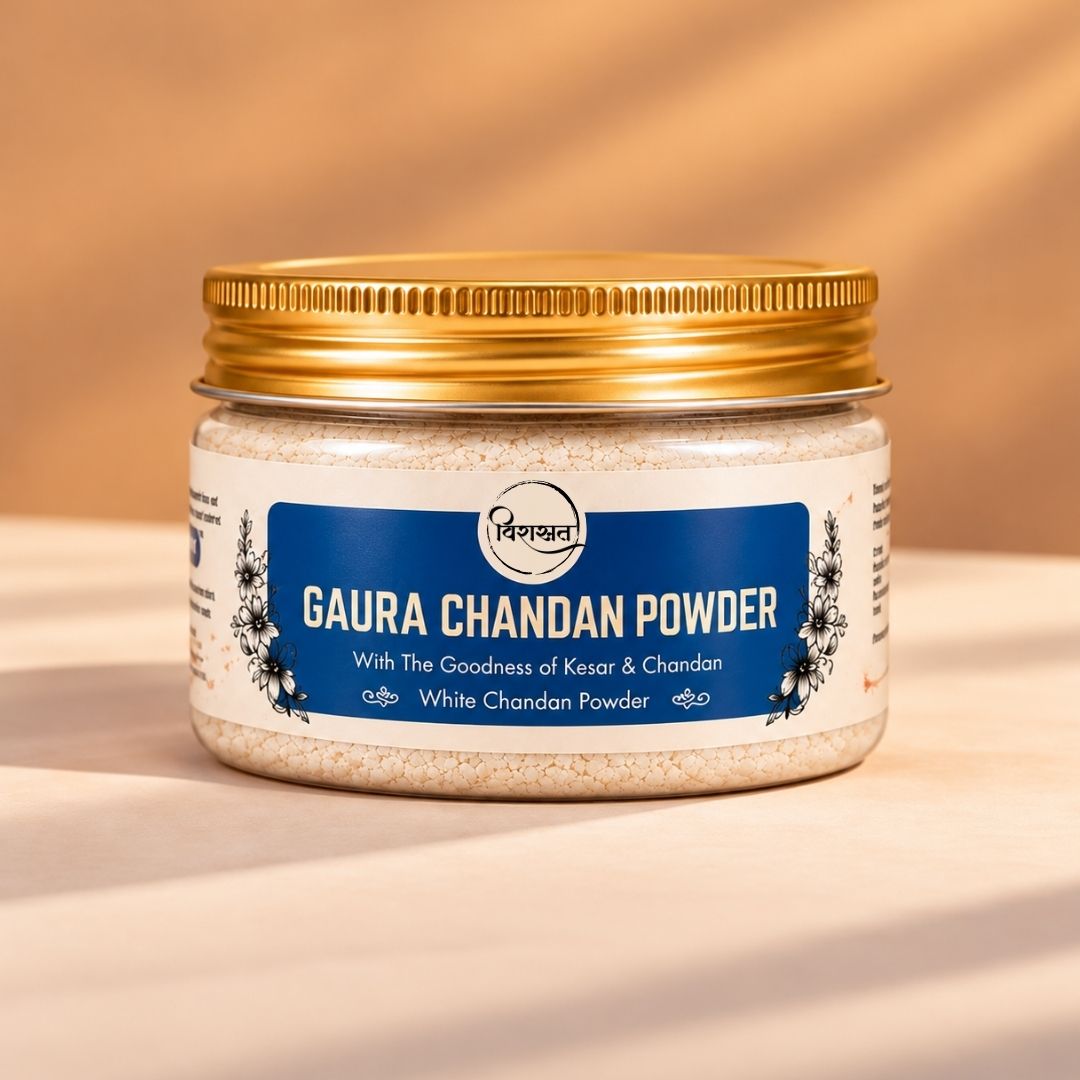 Gaura Powder Tilak - White Powder Tilak (40g)