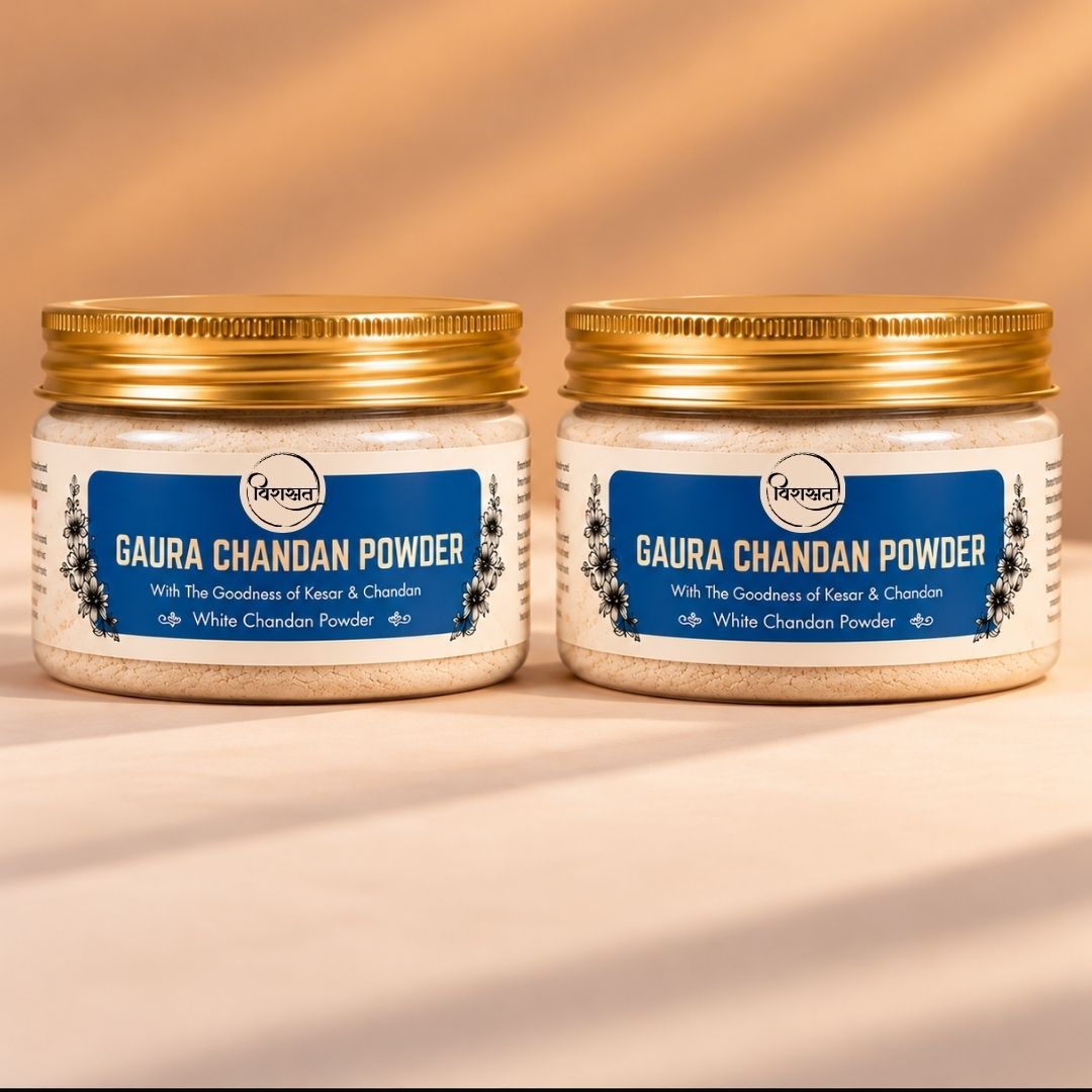 Gaura Powder Tilak - White Powder Tilak (40g)