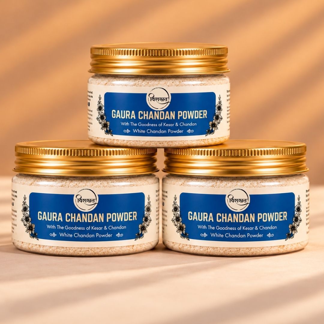 Gaura Powder Tilak - White Powder Tilak (40g)