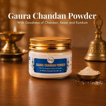 Gaura Powder Tilak - White Powder Tilak (40g)