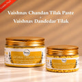 Vaishnav Chandan Tilak Paste with Vaishnav Dandedar Tilak - Combo