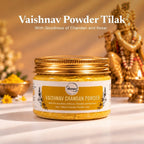 Vaishnav Powder Tilak - Yellow Powder Tilak (40g)